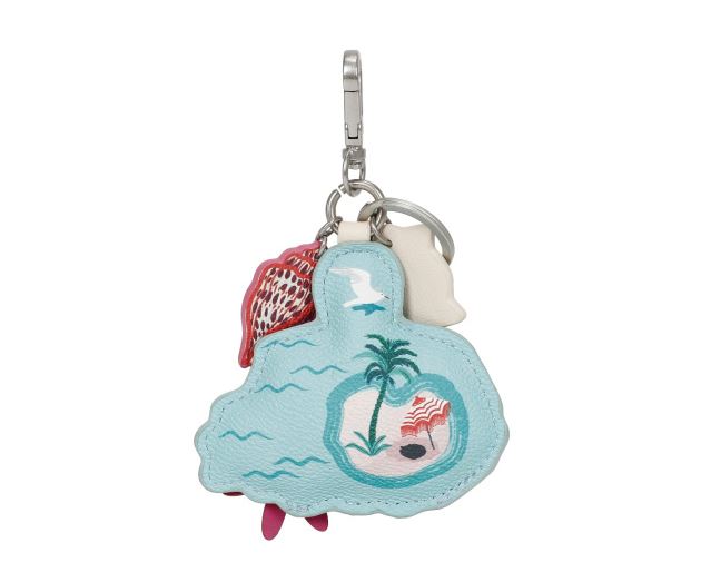 Vendula Sands Rubber Ring Key Charm