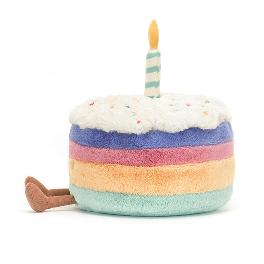 Jellycat Amuseables Rainbow Cake 26cm
