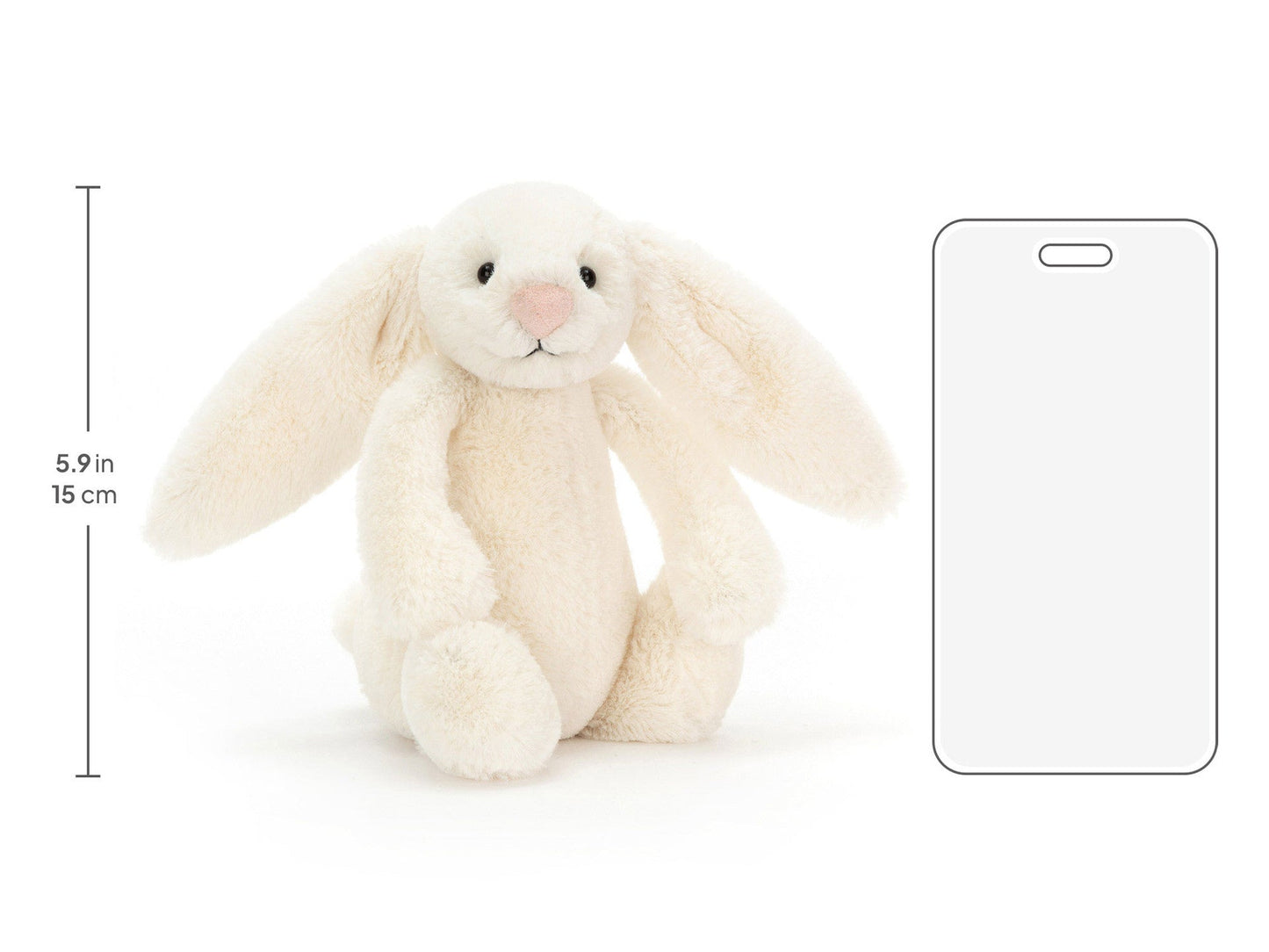 Jellycat Bashful Bunny Cream Little (Small) 18cm