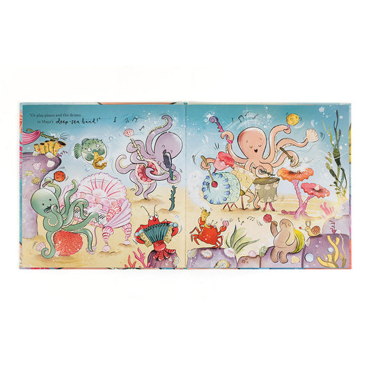 Jellycat Book Odell's Amazing Arms 25cm