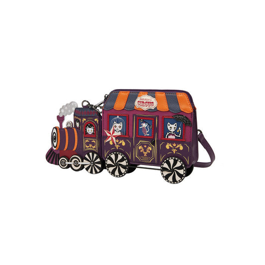 Vendula Skelecat's Travelling Ghost Circus Train Charm Bag