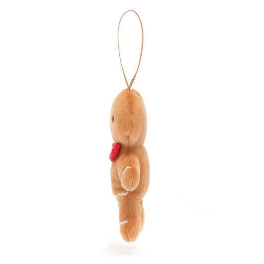 Jellycat Festive Folly Christmas Gingerbread Fred 10cm