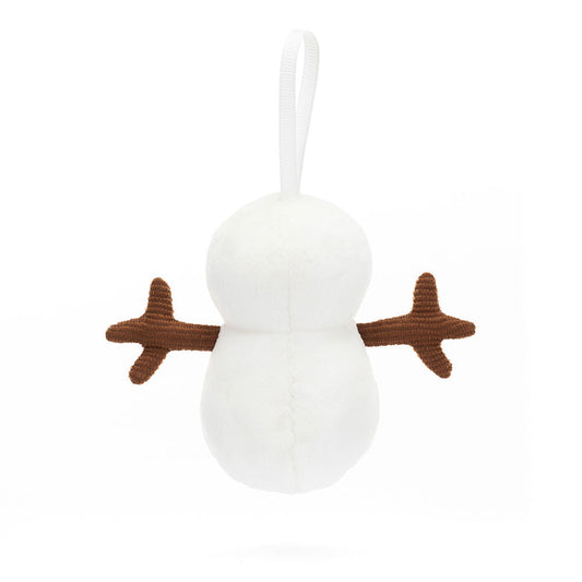 Jellycat Christmas Festive Folly Snowman 15cm