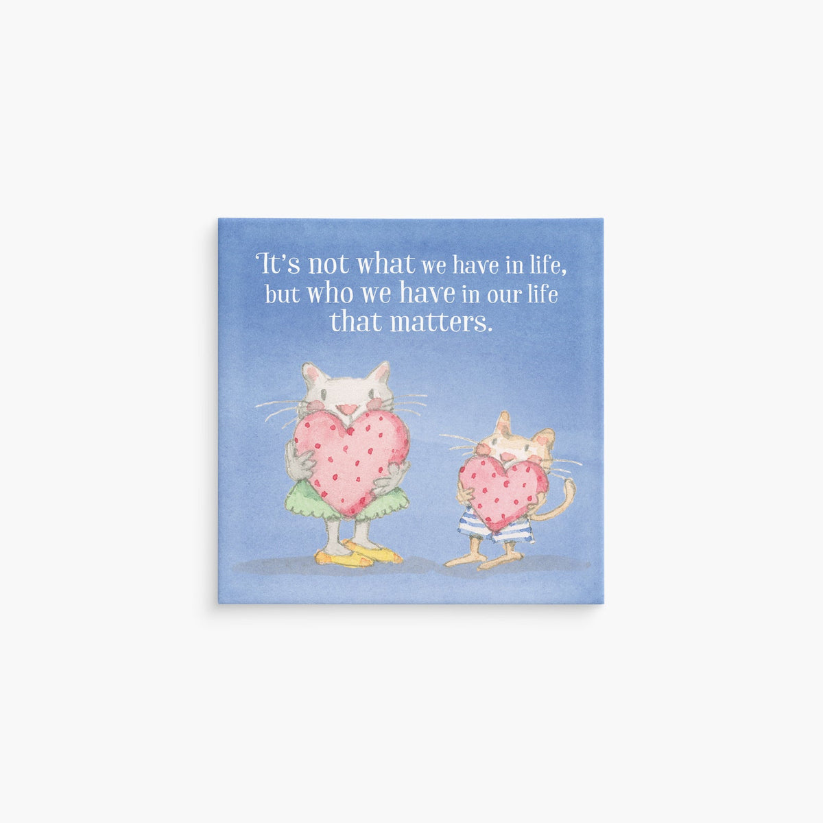 Affirmations-Twigseeds Magnet - It's Not What We Have In Life