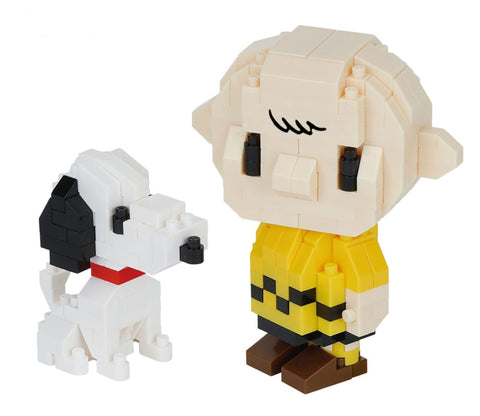MININANO- Peanuts - Charlie Brown with Snoopy