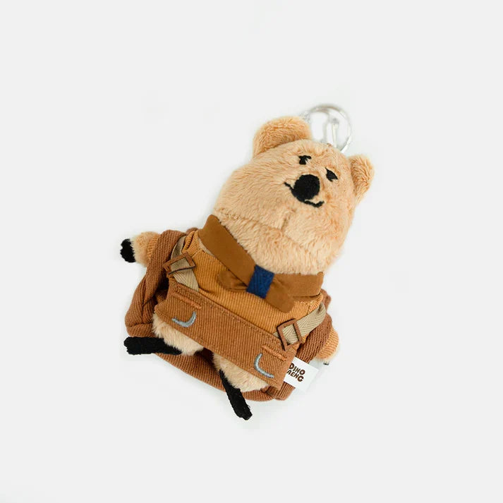 Dinotaeng Quokscout Flat Fur Keyring - Gru