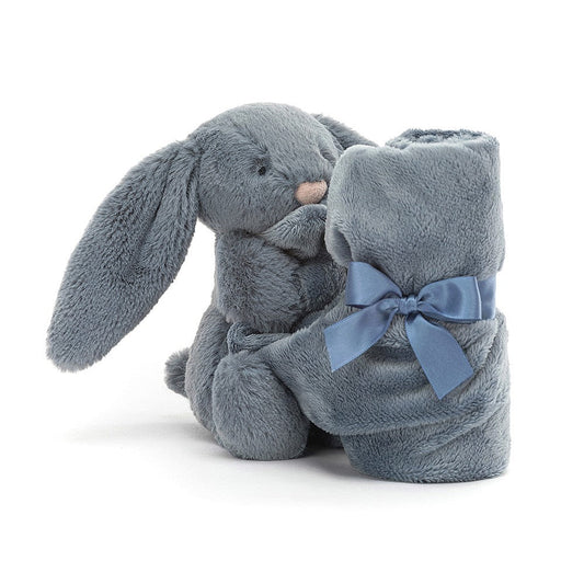 Jellycat Soother Bashful Bunny Dusky Blue 34cm