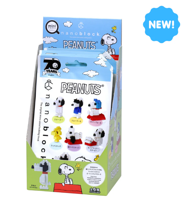 MININANO Peanuts Vol.1 (6 Designs) Single Pack
