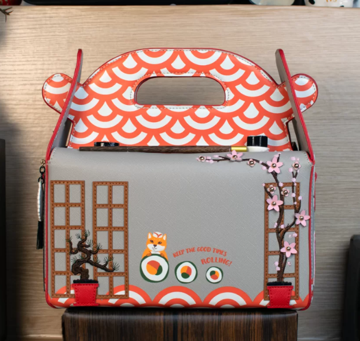 Vendula Sushi - Grey Edition Takeaway Box Bag