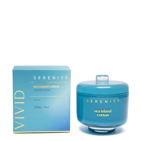 SERENITY VIVID - Sea Island Cotton Candle 230g