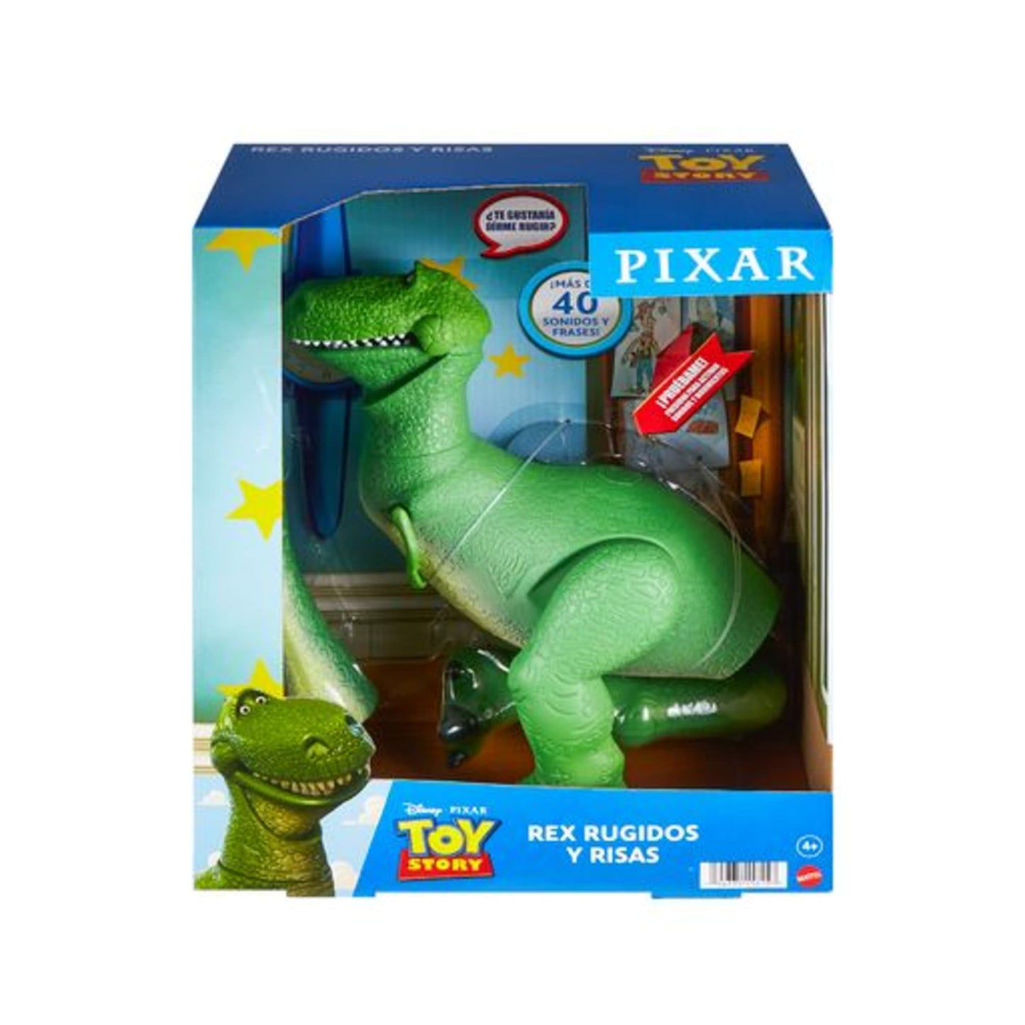 Disney Pixar Toy Story Figura de Acción Rex con Frases y Sonidos 12