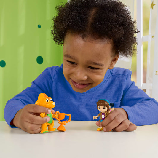 Fisher-Price Barney'S World Mel Amie de Barney et Billy Le Dino