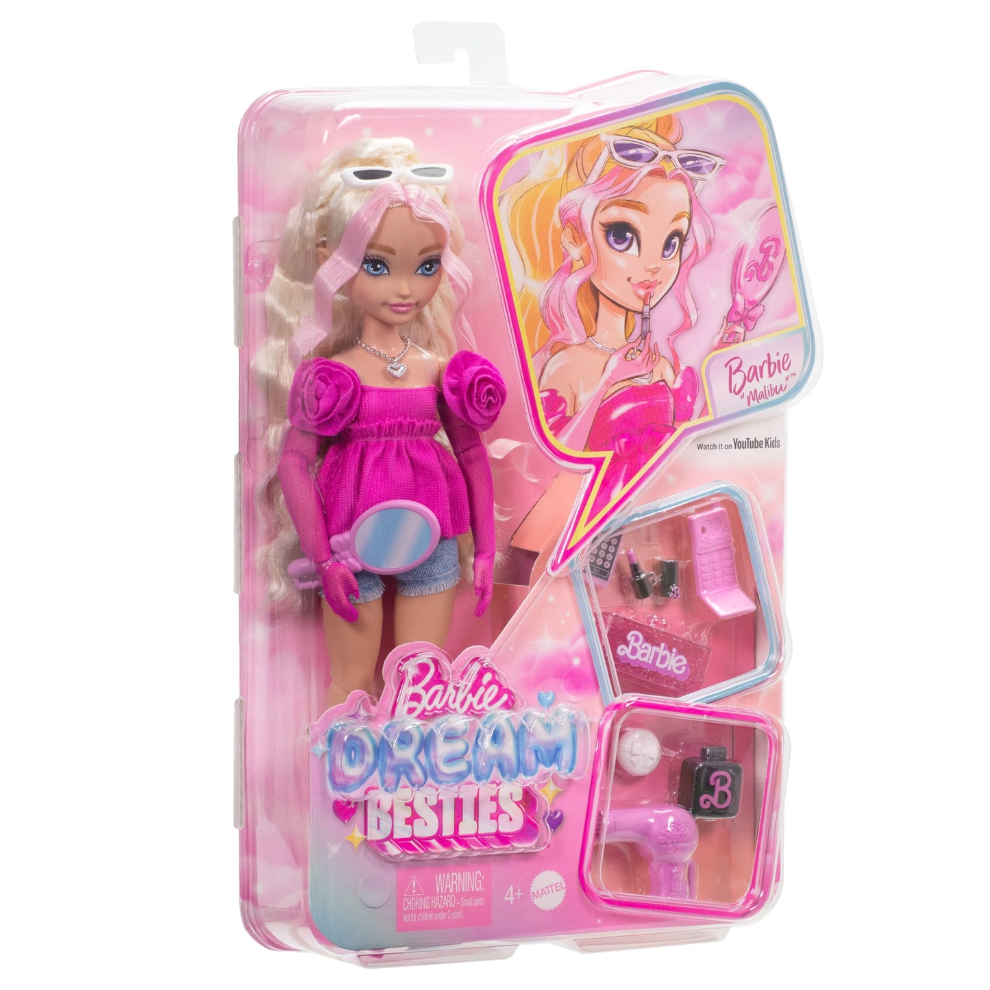 Barbie Dream Besties Boneca Malibú