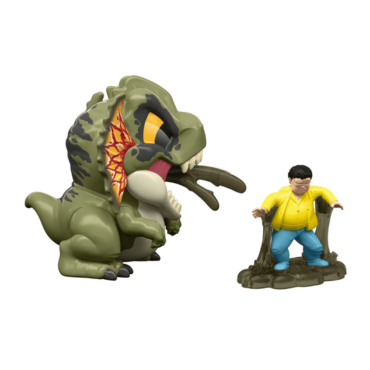 Jurassic World Bite Club Figurine Dilophosaure, de Collection