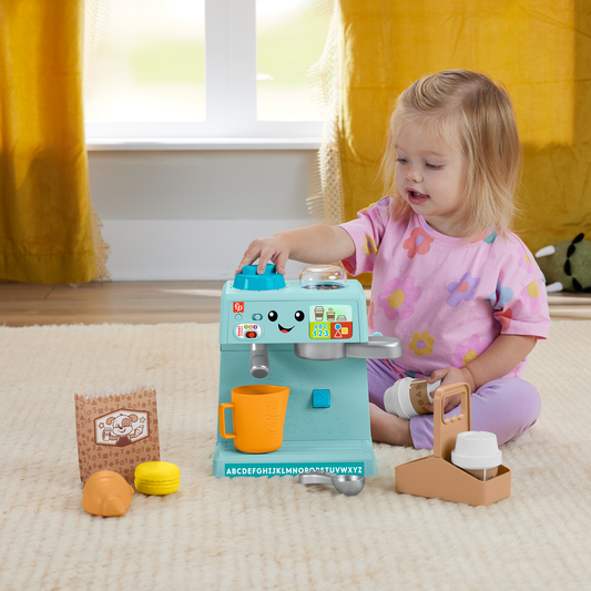 Fisher-Price Rires et Éveil Café Apprendre et Servir, Multilingue