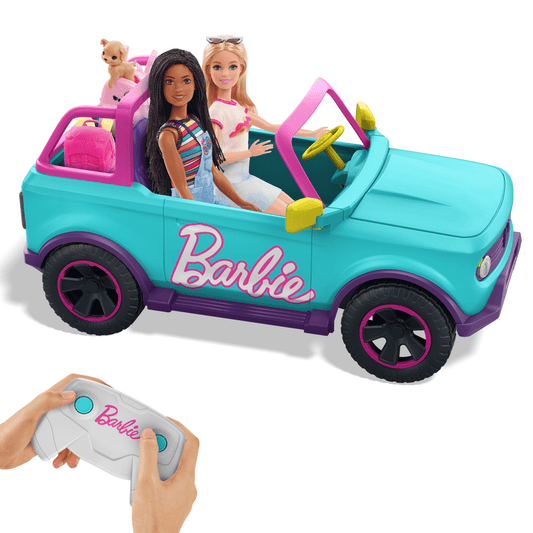 Hot Wheels Barbie Véhicule Téléguidé Vus et Autocollants