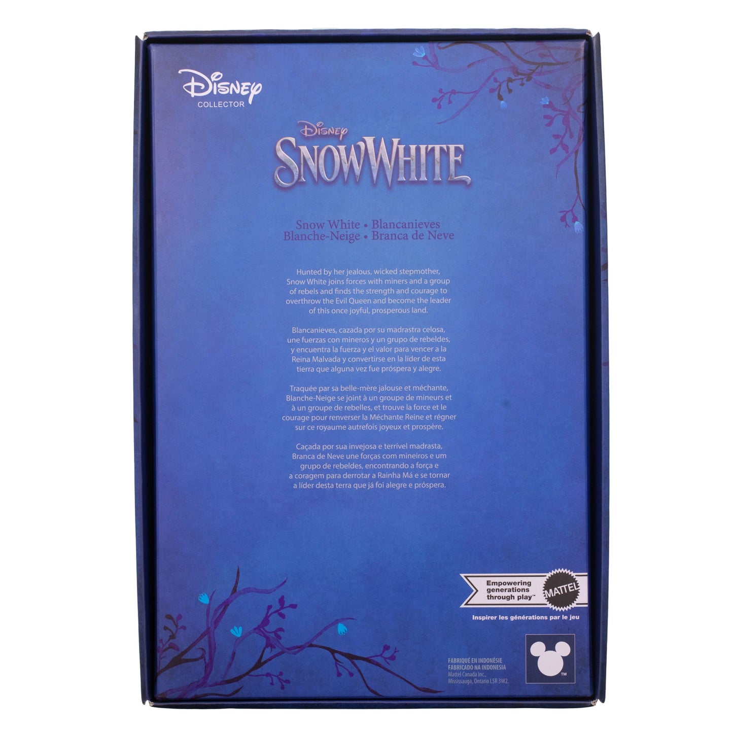 Disney Collector Snow White Collectible Fashion Doll inspired By Disney Live Action Movie