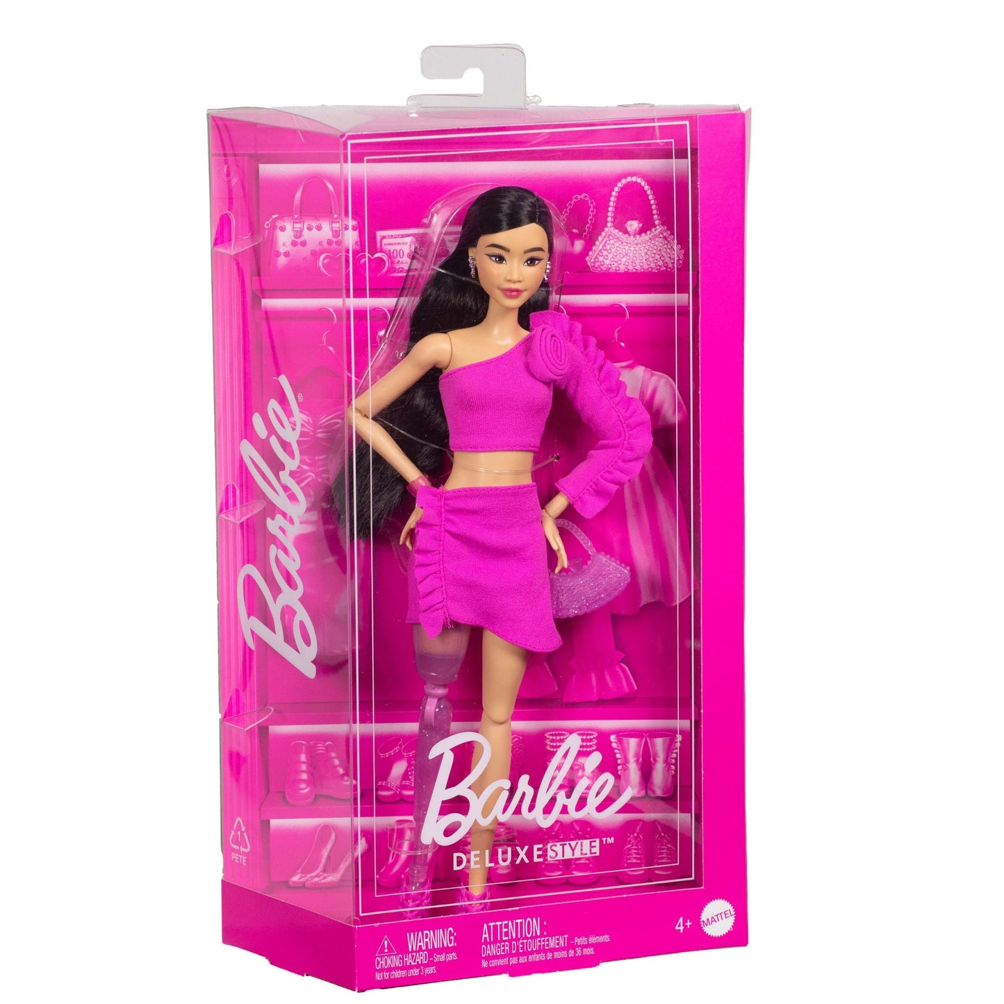 Barbie Style de Luxe Poupée 2, Barbiecore, Jambe Artificielle