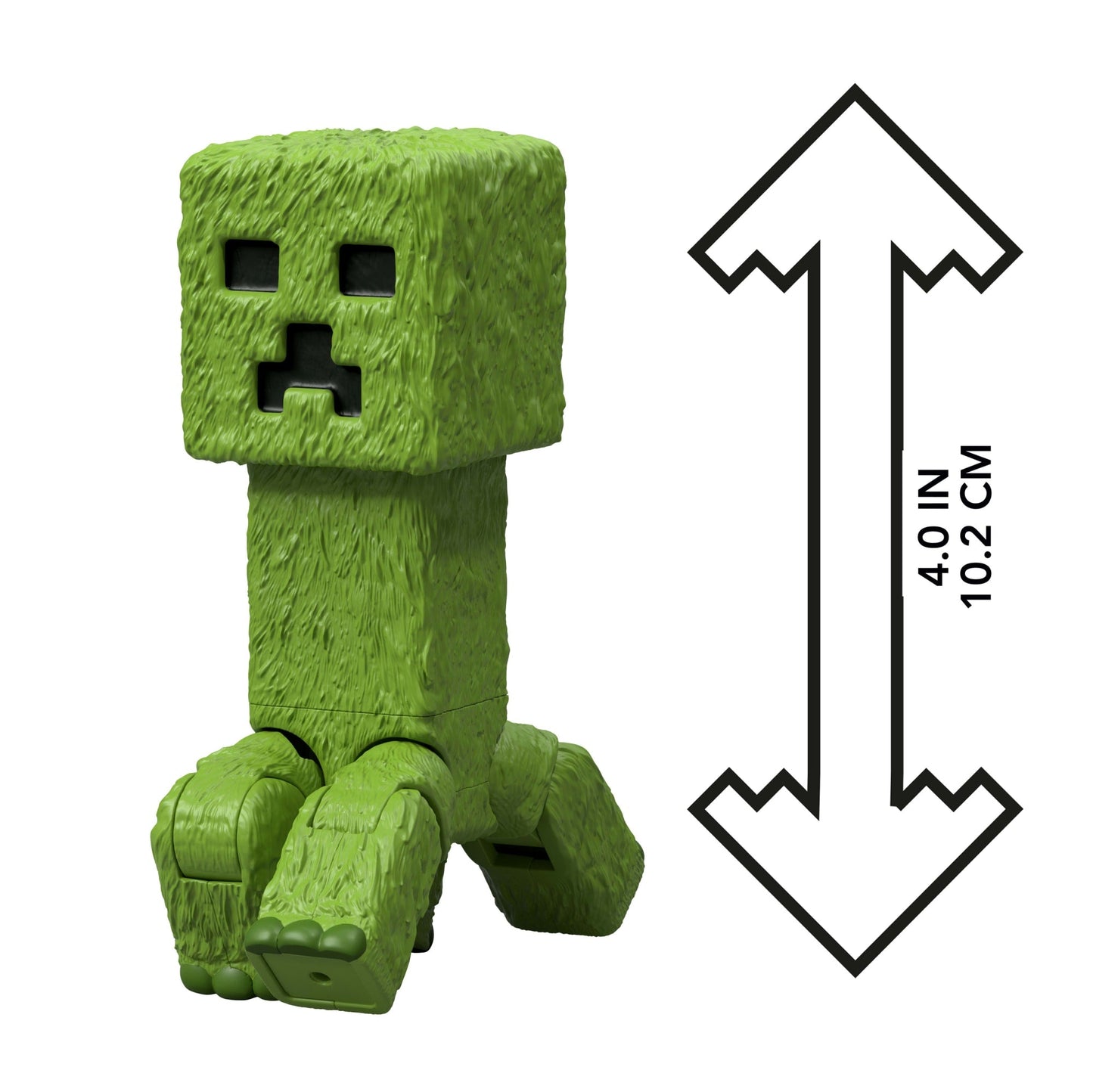 Minecraft Creeper Action Figure & Accessories, 4-Inch Toy Set Inspired By A Minecraft Movie