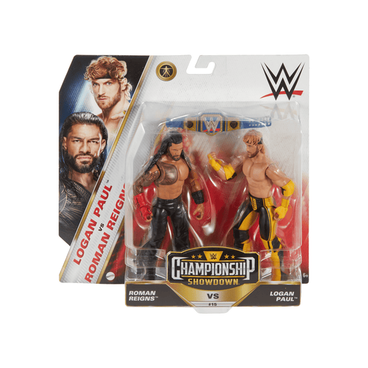 Wwe® Championship Showdown™ Coffret de 2 Roman Reigns® Contre Logan Paul™