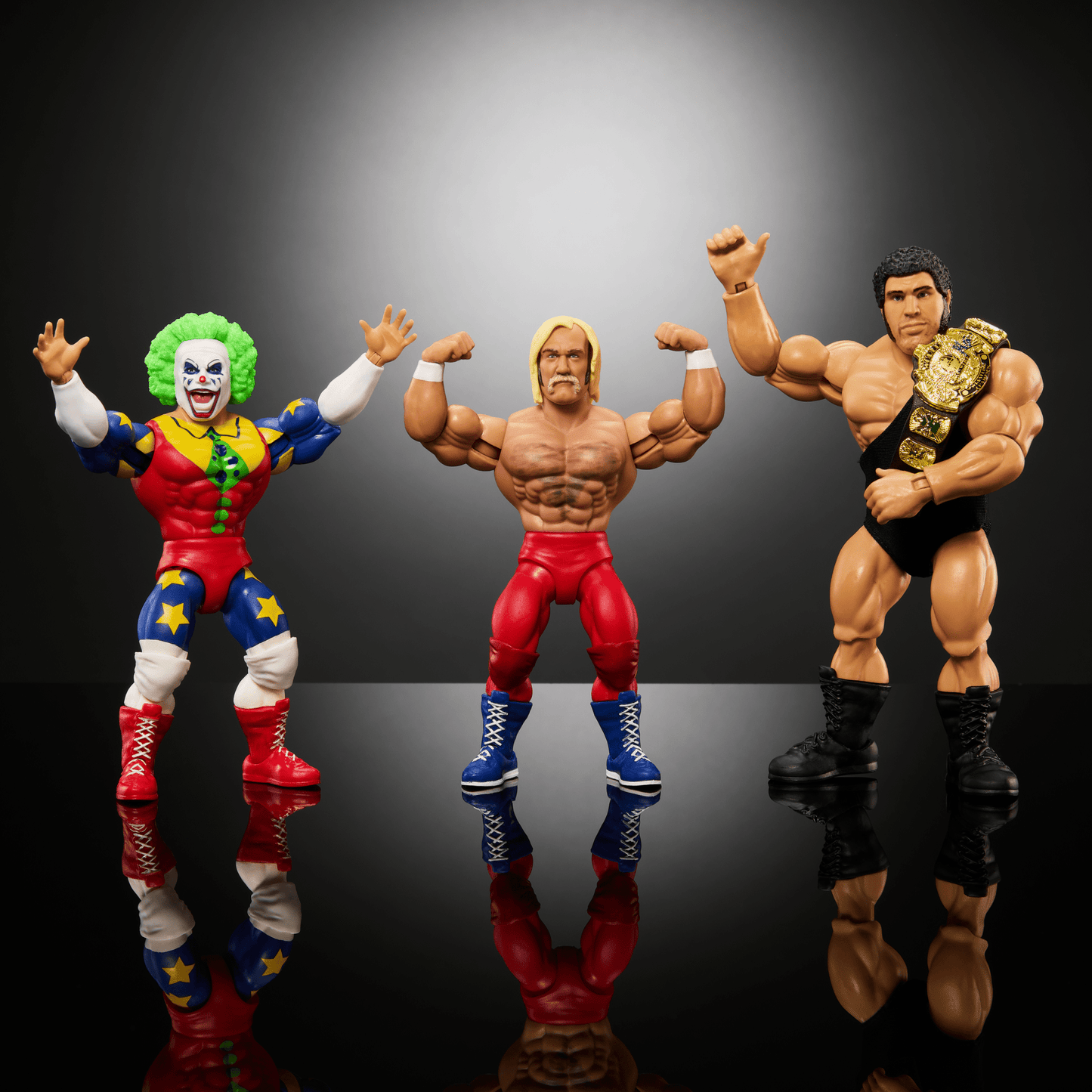 Wwe Superstars Figurine Articulée et Accessoires Doink The Clown