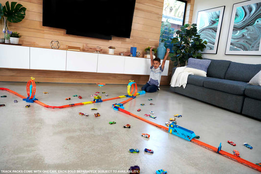 Hot Wheels Track Builder Unlimited Coffret Double Looping