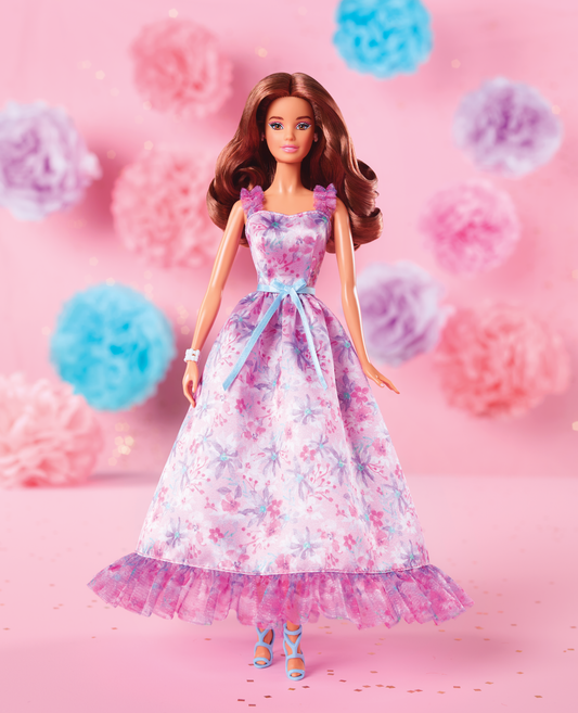 Barbie Signature Poupée Vux D’Anniversaire, Emballage-Cadeau