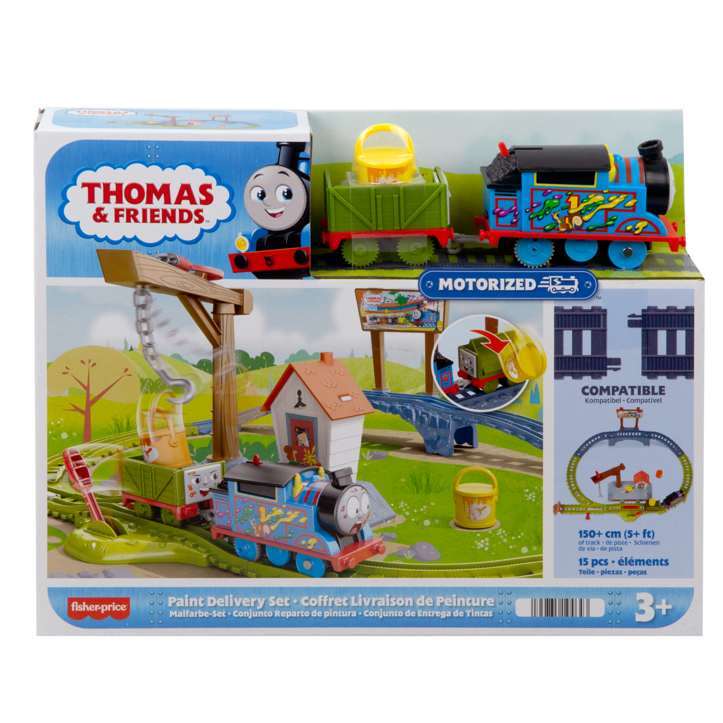 Thomas et ses Amis Coffret Train et Piste Livraison de Peinture