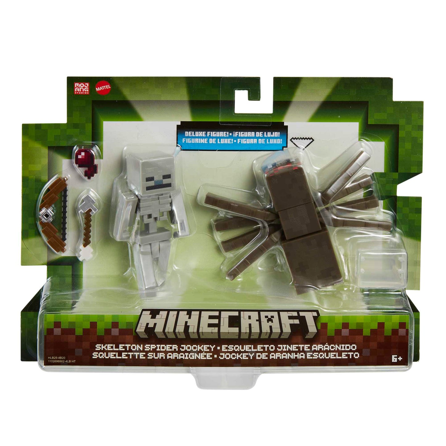 Minecraft Coffret de 2 Figurines Articulées de 7,62 Cm (3,25 Po)