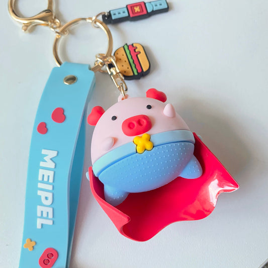 Monster Letter Keychain - Super Pig