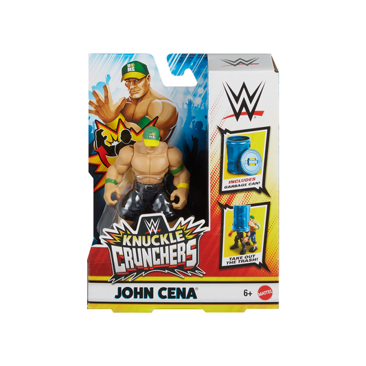 Wwe Knuckle Crunchers Figurine Articulée et Access. John Cena