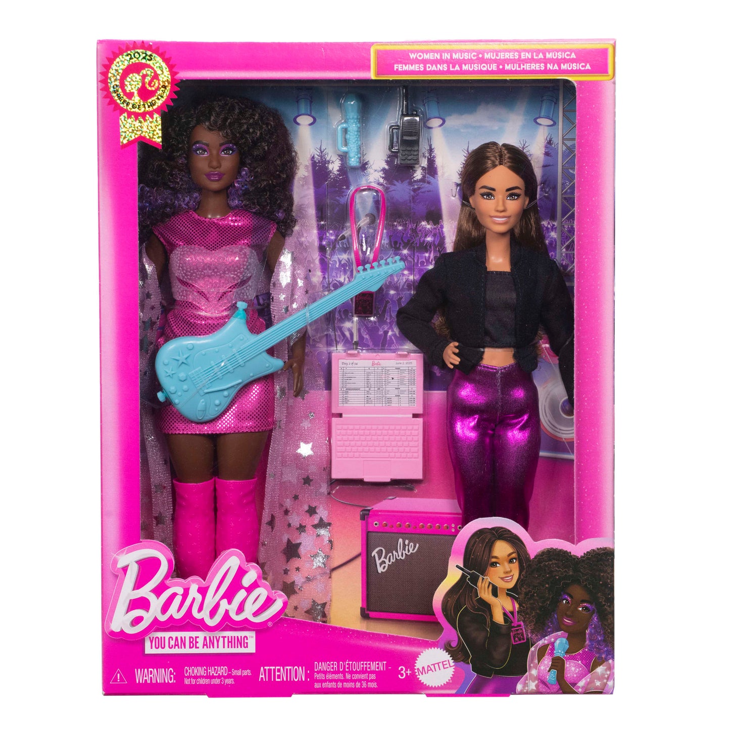 Barbie® Carrières Poupées Carrière de L’Année Femmes Dans La Musique