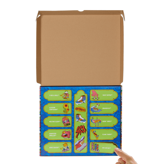 Hot Wheels Skate-Assortiment de 10Fingerboards Avec Chaussures