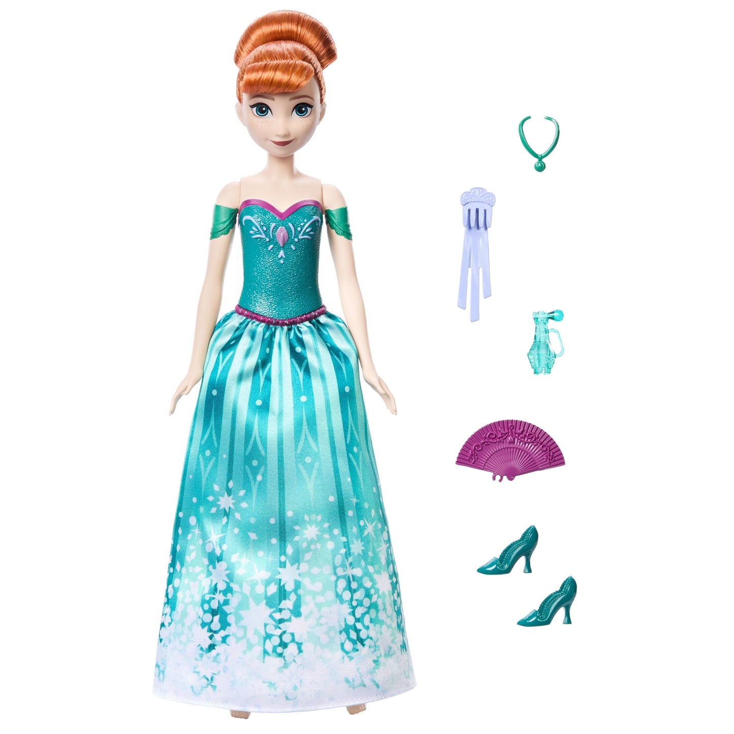 Disney La Reine des Neiges Spin & Reveal Poupée Mode Anna