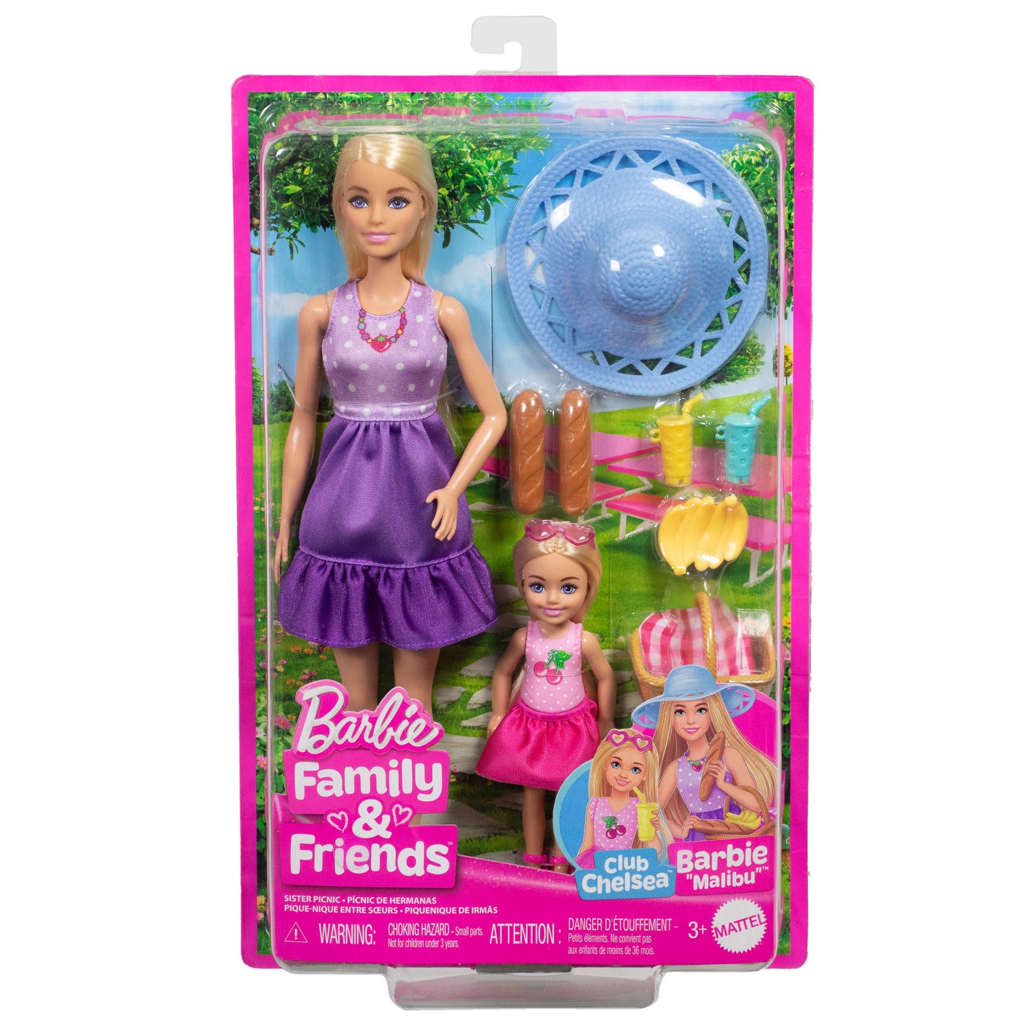 Barbie Famille et Amis Poupées et Accessoires Pique-Nique