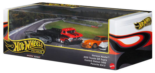Hot Wheels Premium Coffrets Présentation 3Véhicules +1Camion
