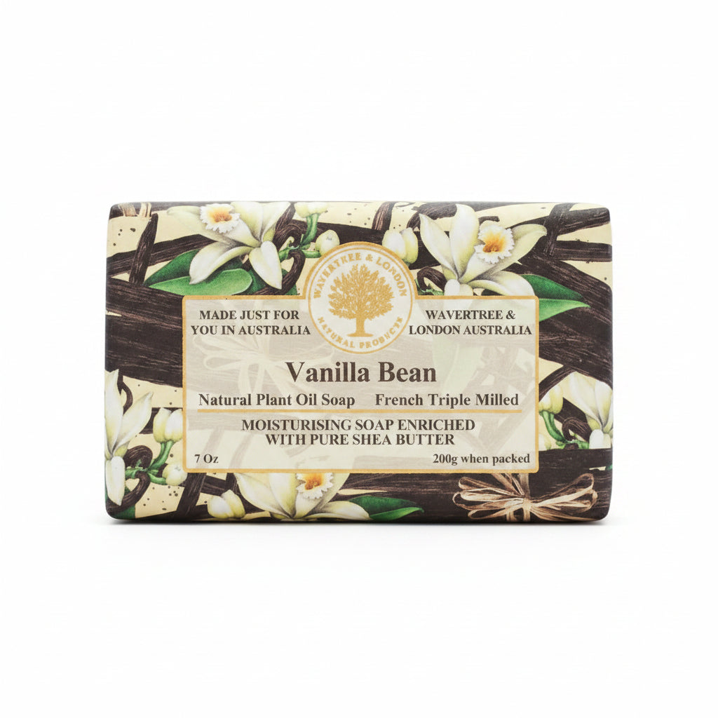 Wavertree & London Soap Vanilla Bean 200g