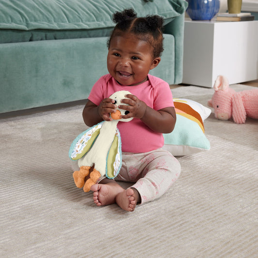 Fisher-Price Mon Oie Câline, Jouet Sensoriel et Sonore Pour Bébé