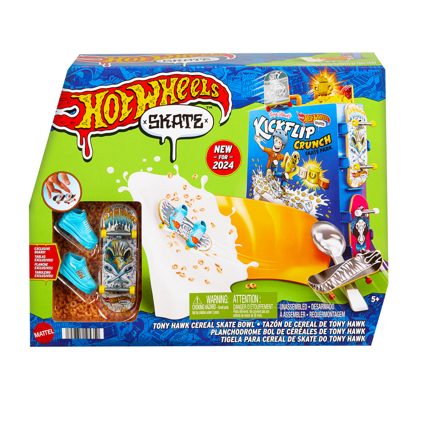 Hot Wheels Skate™ Planchodrome Bol de Céréales de Tony Hawk