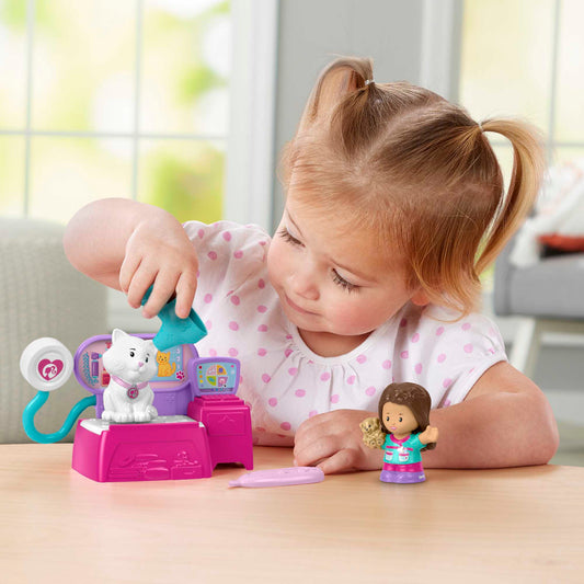 Fisher - Price Little People Barbie Coffret de Jeu Vétérinaire