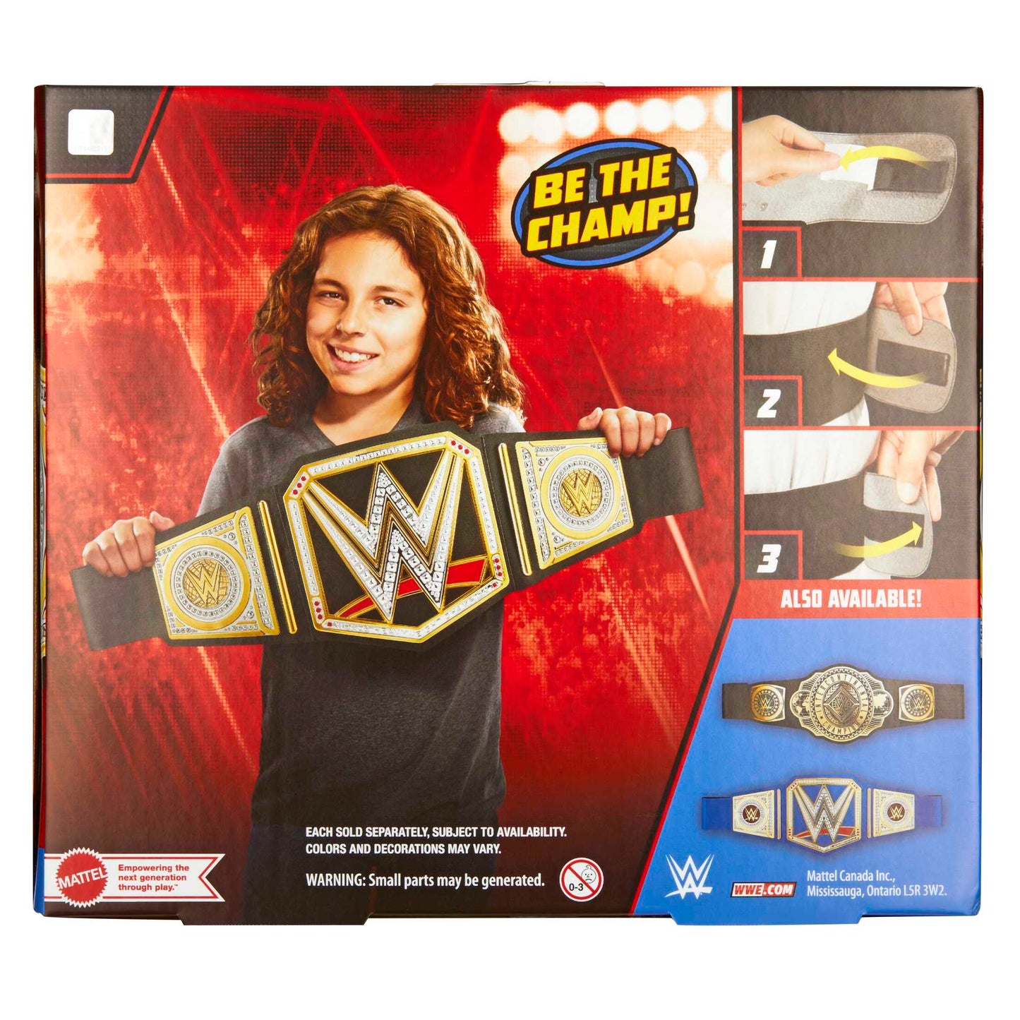 Wwe® Ceinture de Championnat, Jeux de Rôle