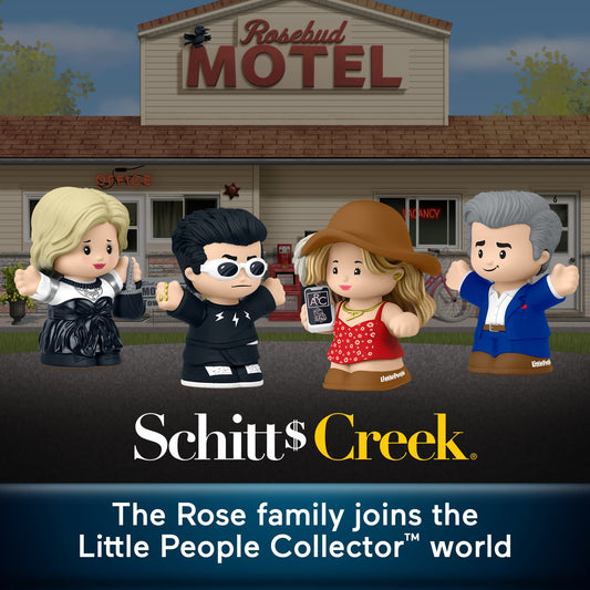 Little People Collector Schitt's Creek Special Edition Set in A Display Gift Box, 4 Figures