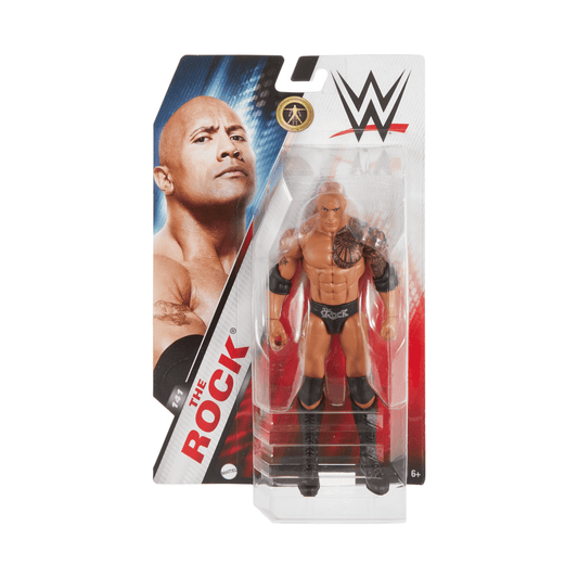 Wwe Figurine Articulée 15,24Cm (6Po) The Rock, de Collection
