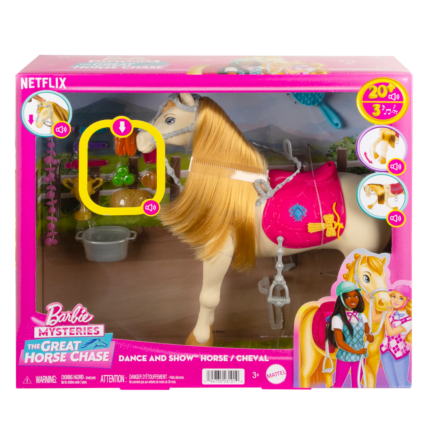 Barbie Mysteries: The Great Horse Chase Cheval Danse et Spectacle