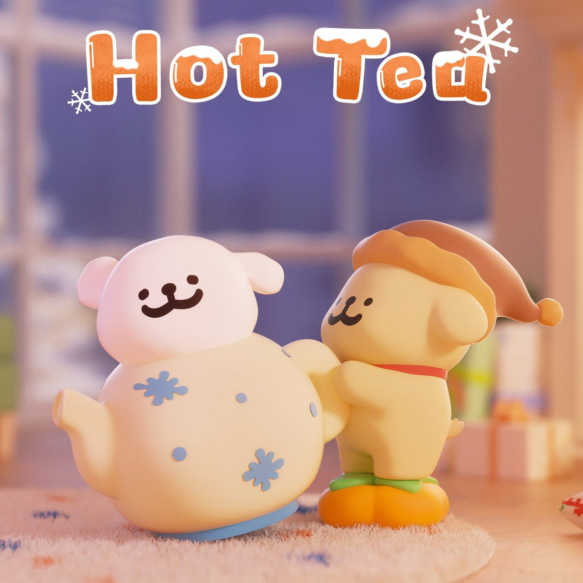 Funism Maltese Cuddly Moments Series - Blind Box Figurines