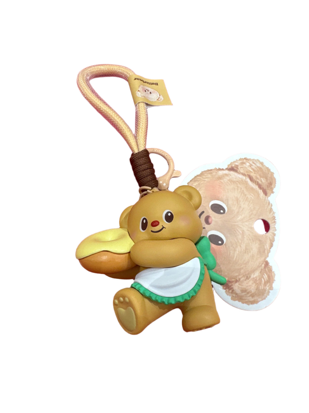 Funism Butterbear Keychain- Donut