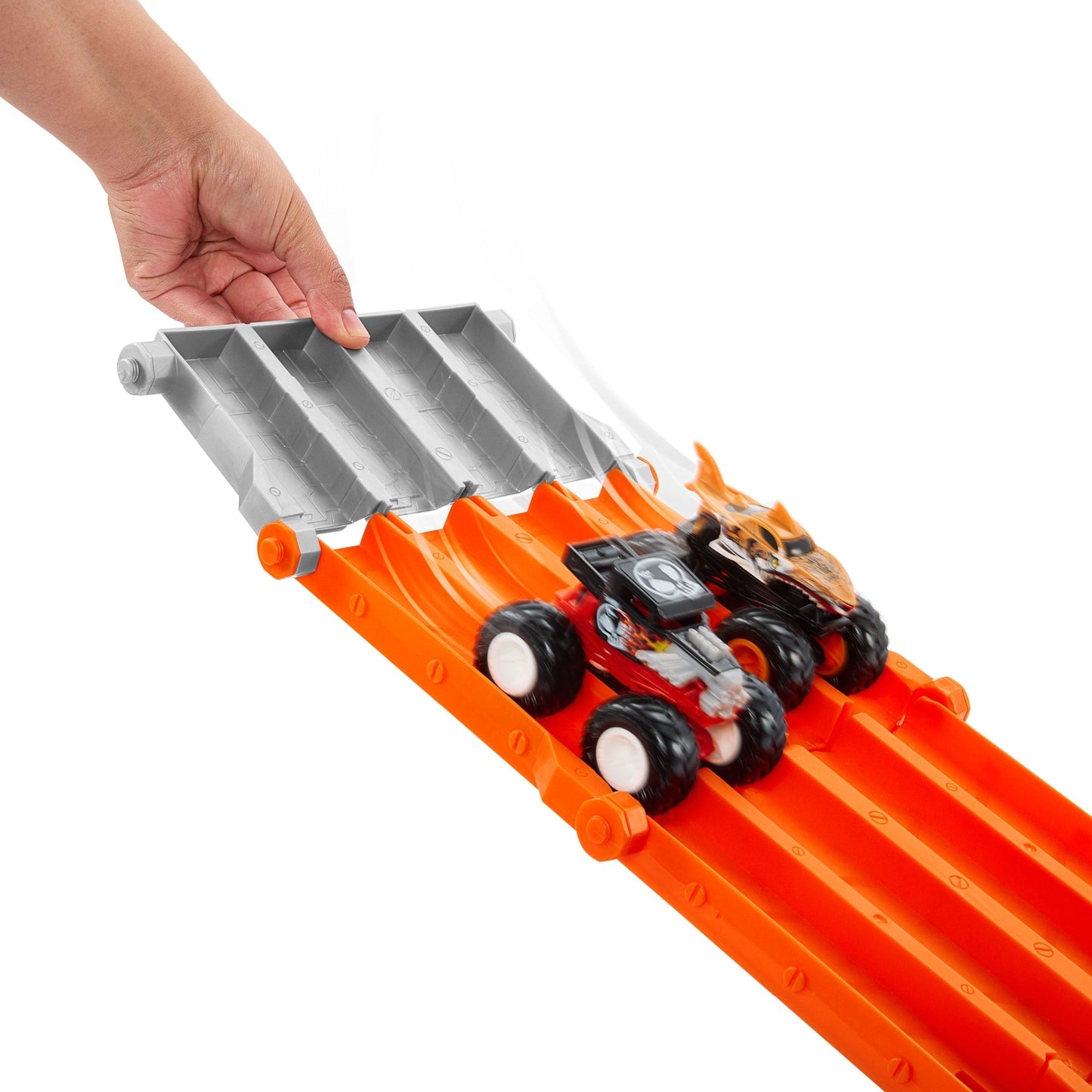 Hot Wheels Monster Trucks Pista de Juguete Carrera de Destrucción