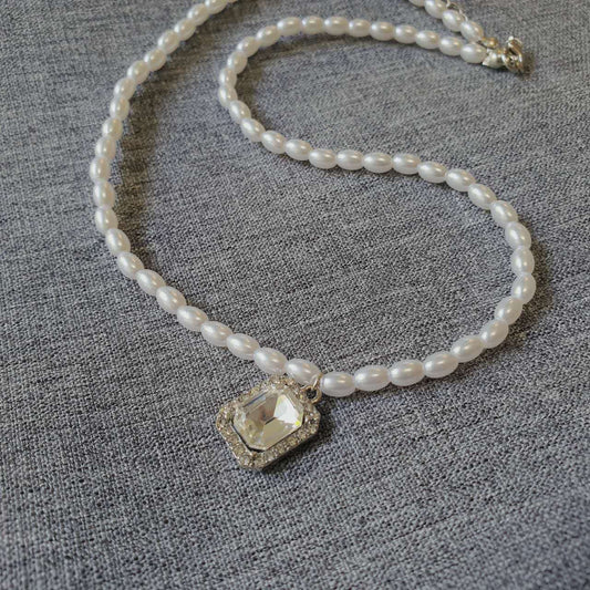 Luninana Necklace - Vintage Pearl Necklace YX028