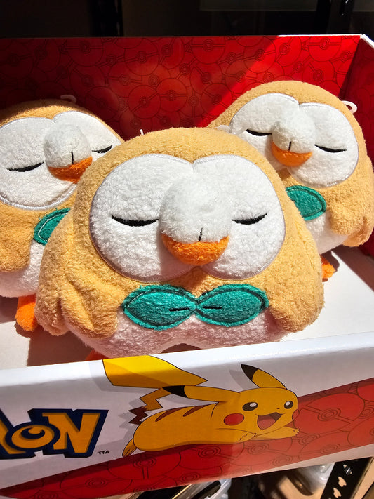 Pokemon 5 Sleeping Plush Rowlet