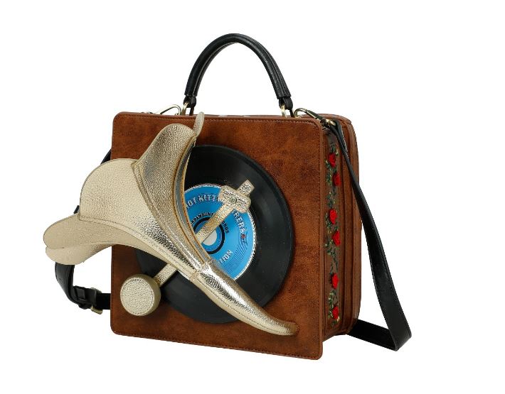Vendula Vintage Rose Gramophone Case Bag
